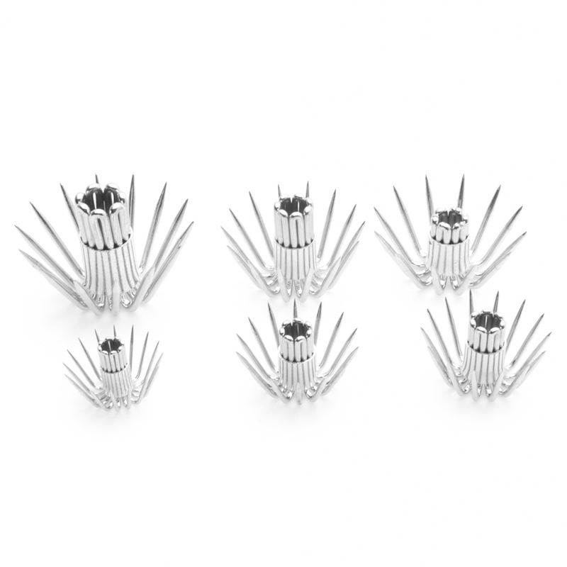 Fishing Hook Offset - 10 Pcs Sea Fishing with Wooden