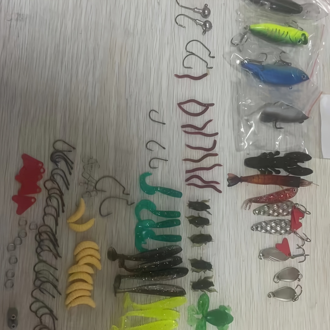 133Pcs Premium Fishing Lures T - Fishing Hook Box 评论和价格