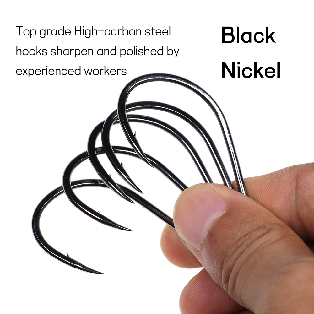 Bimoo 20pcs Offset Octopus Bea - Fishing Hook Barbless 评论和价格
