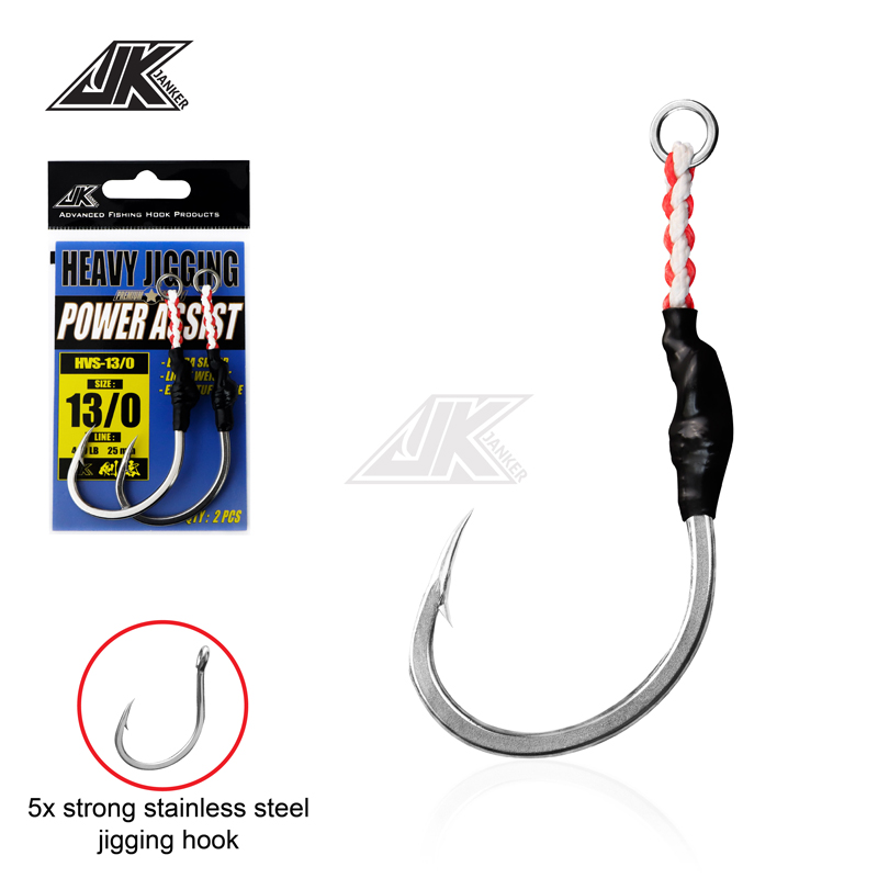 JK HVS Heavy Power Assist 7/0~ - Fishing Hook Barbless 评论和价格