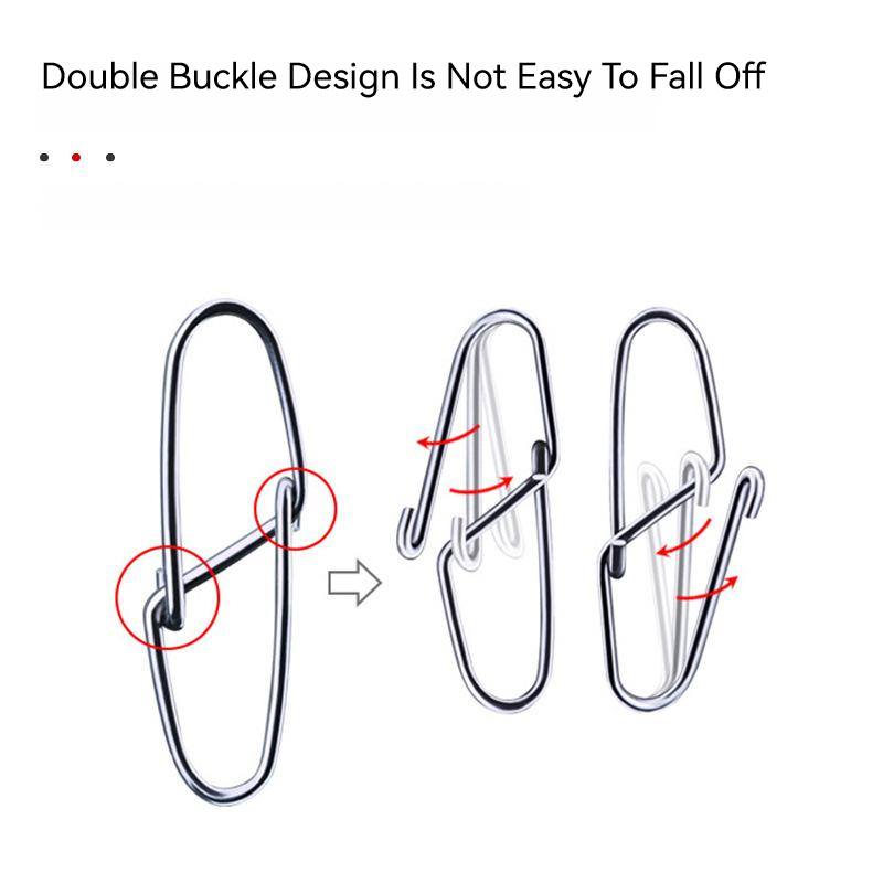 50Pcs Strength Stainless Steel - Fishing Hook Stainless Steel 评论和价格