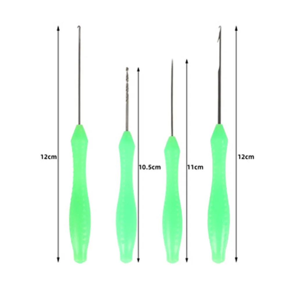 2/3/4Pcs Baiting Needle Set Ho - Fishing Hook Stainless Steel 评论和价格