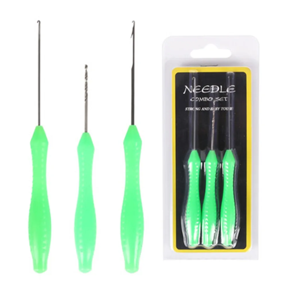 2/3/4Pcs Baiting Needle Set Ho - Fishing Hook Stainless Steel 评论和价格